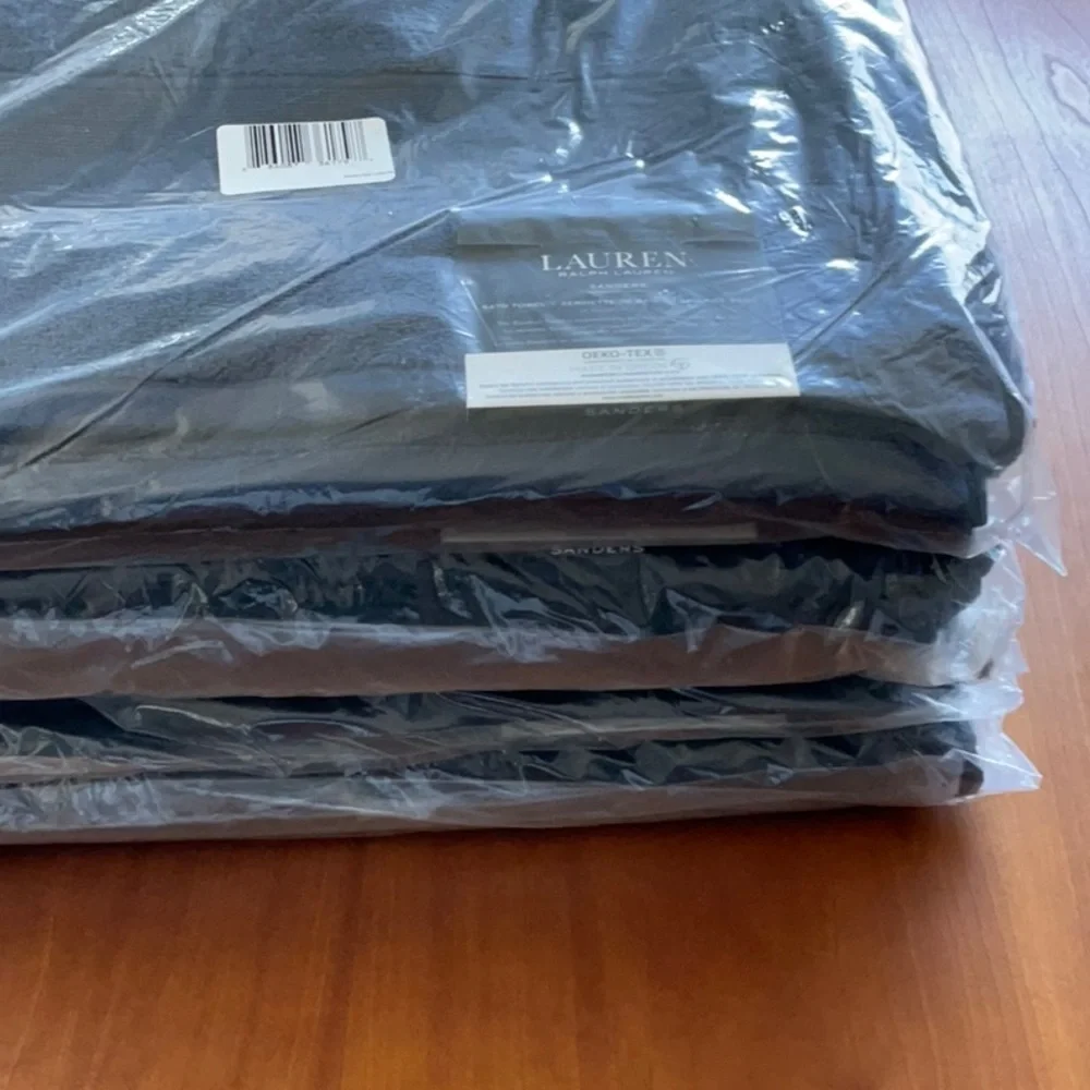 Lauren Ralph Lauren Sanders Navy Blue Towel Set
